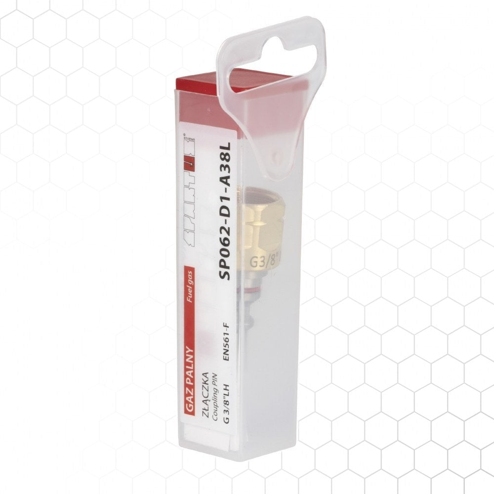 Urosliitin polttimeen, ulkokierre G 3/8'' (polttokaasu), suojakaasutarvike – kuva 2/2