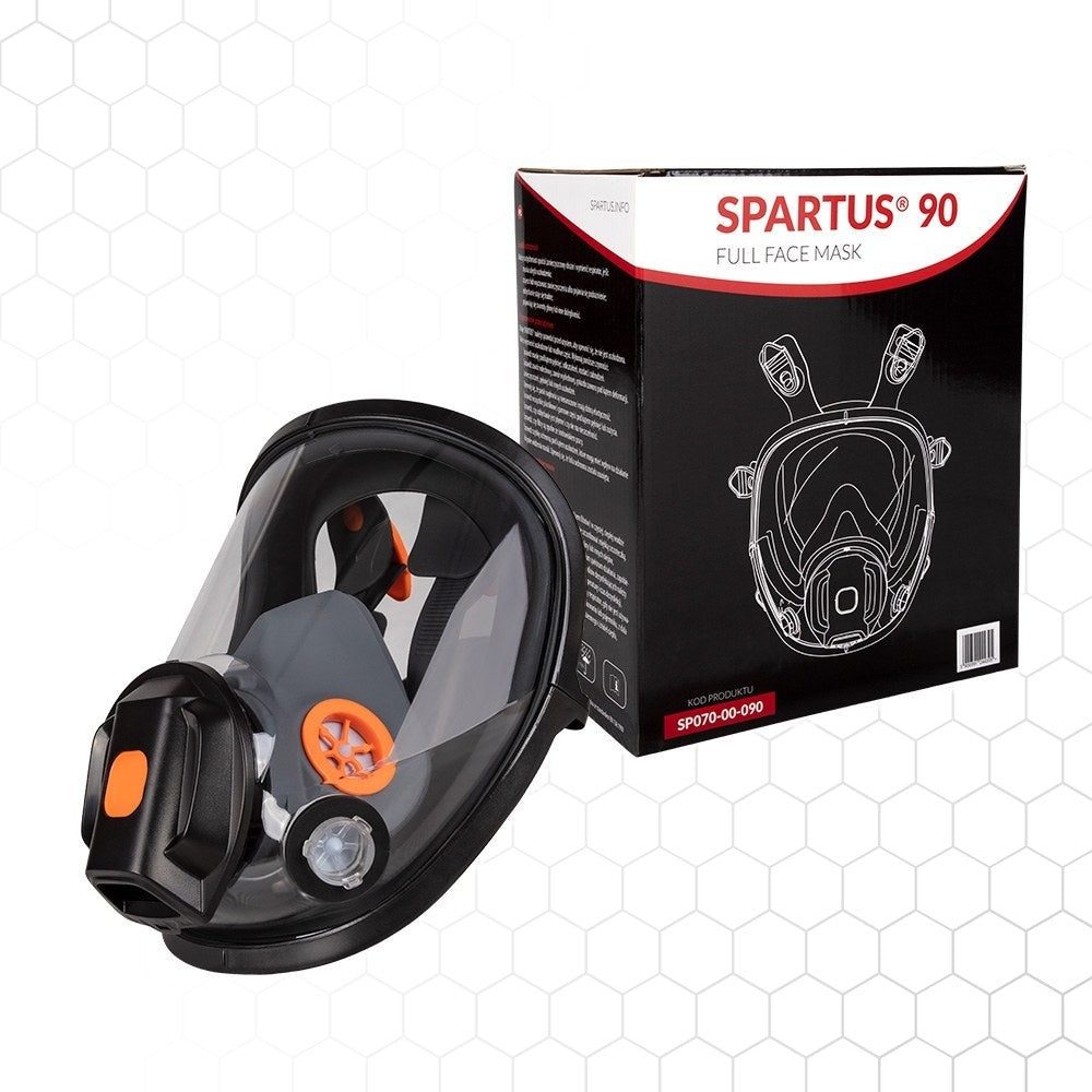 Kokonaamari SPARTUS® 90, hengityssuojain – kuva 3/3