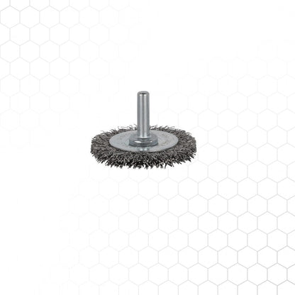 Spartus varrellinen laikkaharja Ø50 mm, 6 mm varsi, metallintyöstön työkalu – kuva 3/3
