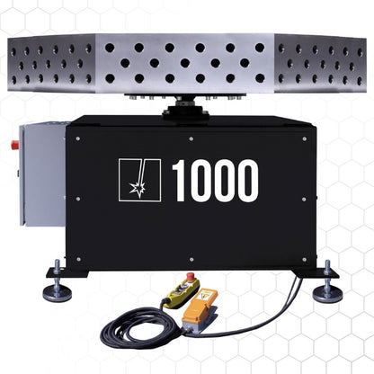 Spartus Ferros 3D -hitsauspöytä, pyöröpöytä RT1000 – kuva 2/3