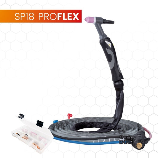 Spartus ProFLEX 18 TIG-poltin 4 m, SK35 – kuva 1/2