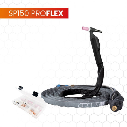 Spartus ProFLEX TIG 150 -poltin 4 m, SK35, TIG-poltin – kuva 1/2