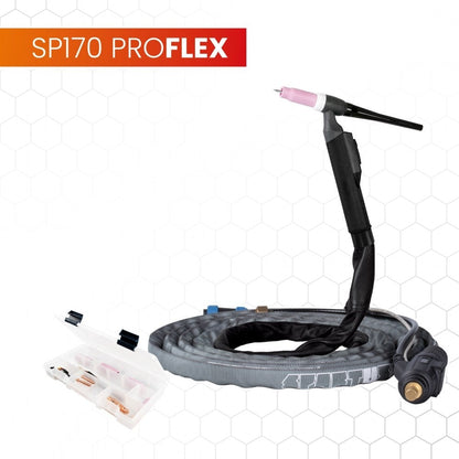 Spartus ProFLEX TIG 170 -poltin, 4 m, mini 1B, TIG-poltin – kuva 1/2