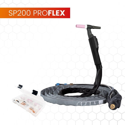Spartus ProFLEX TIG 200 -poltin, 4 m, TIG-poltin – kuva 1/2