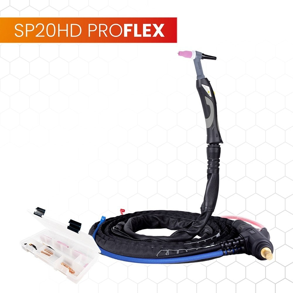 Spartus ProFLEX TIG-poltin 20HD, 4 m, SK35