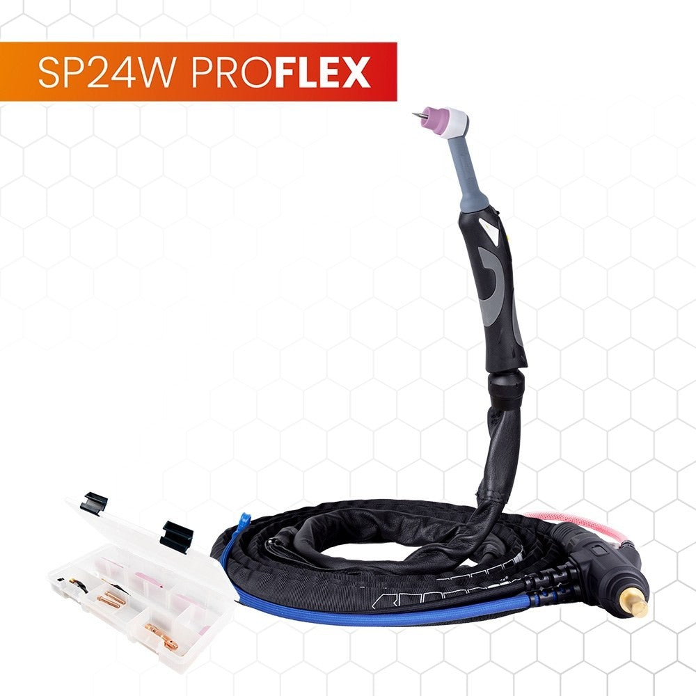 Spartus ProFLEX 24W TIG-poltin 4 m, SK35