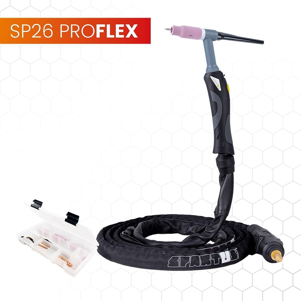 Spartus ProFLEX 26 TIG-poltin 4 m, SK35