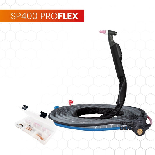 Spartus ProFLEX TIG-poltin 400, 4 m, SK35 – kuva 1/2