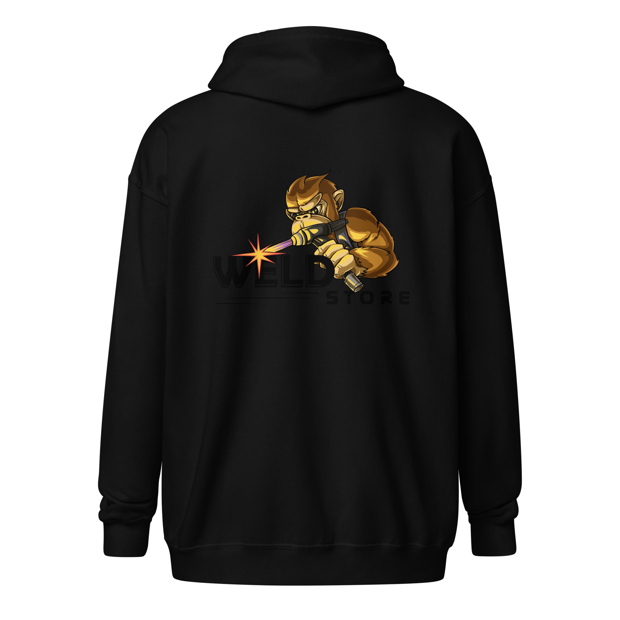 Hoodie med dragkedja för unisex
