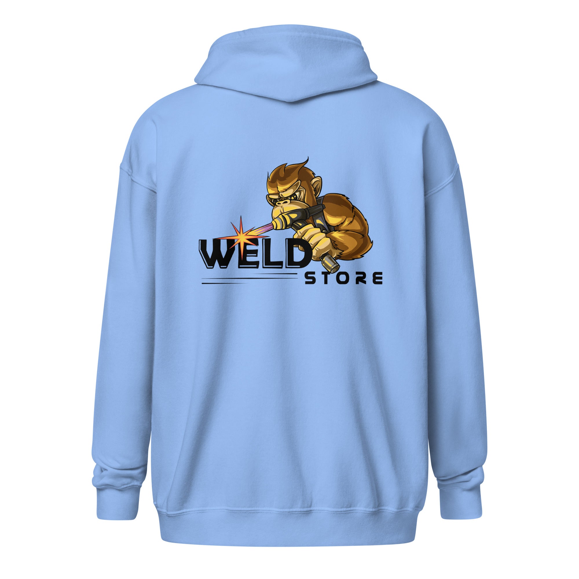 Hoodie med dragkedja för unisex