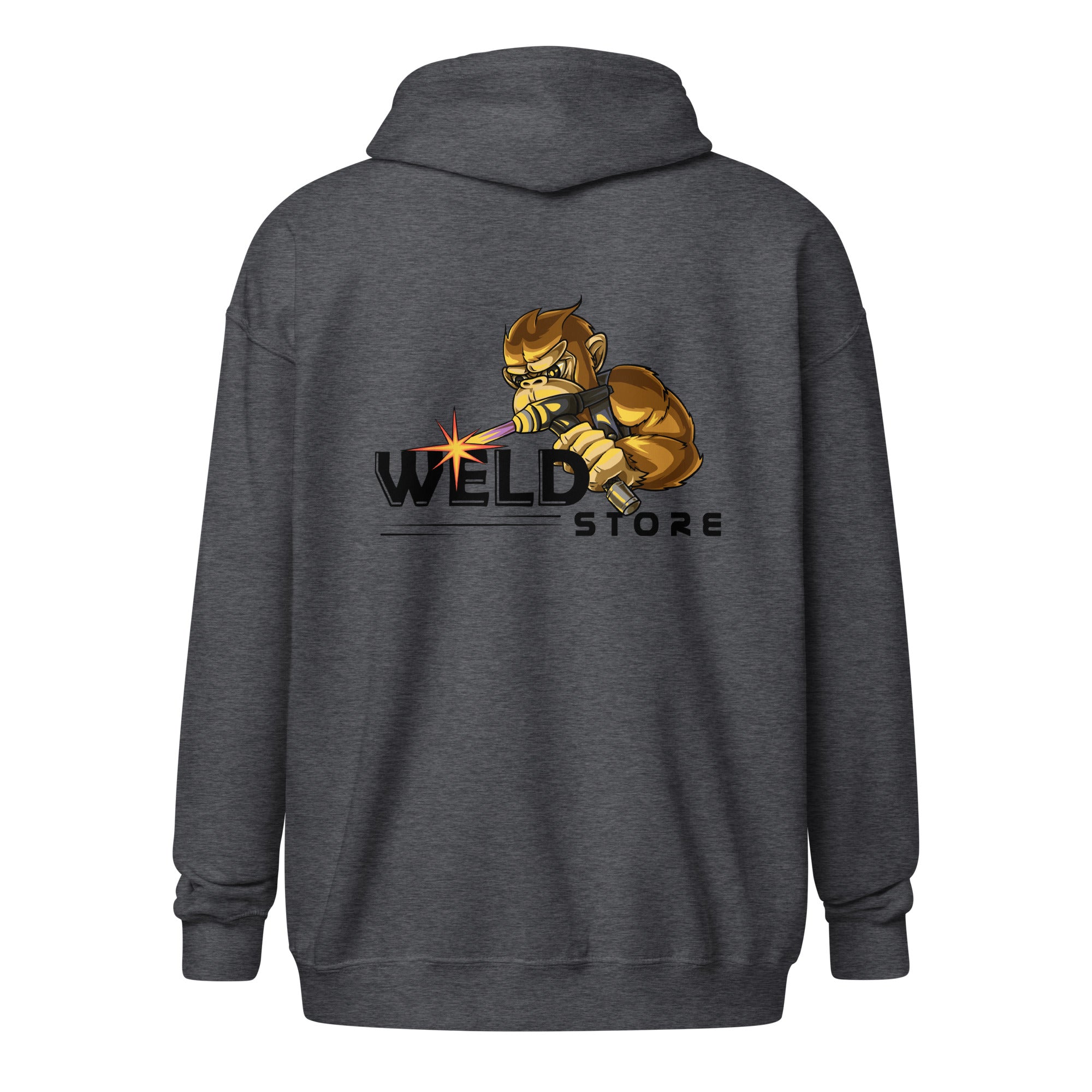 Hoodie med dragkedja för unisex