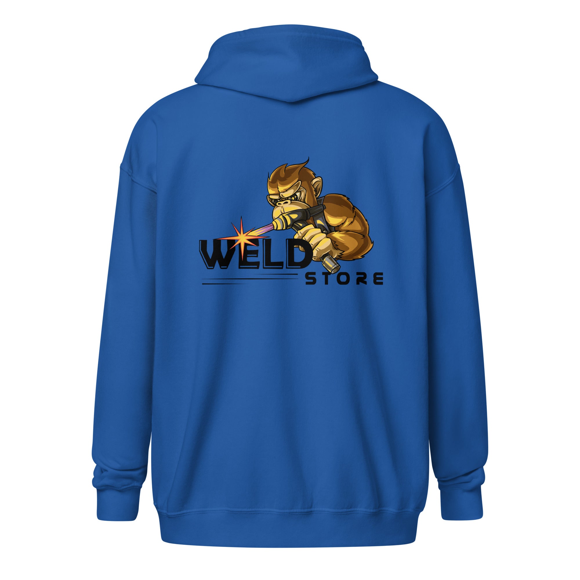 Hoodie med dragkedja för unisex