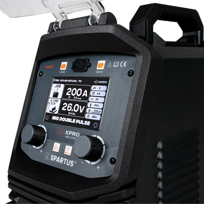 XPro MIG 200 DUAL PULSE paketti MIG TIG MMA, MIG/MAG-hitsauskone – kuva 11/15