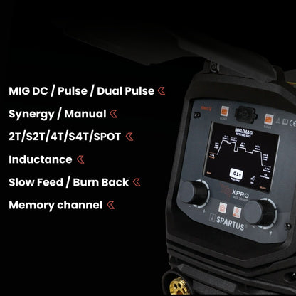XPro MIG 200 DUAL PULSE paketti, MIG/MAG-hitsauskone – kuva 2/15
