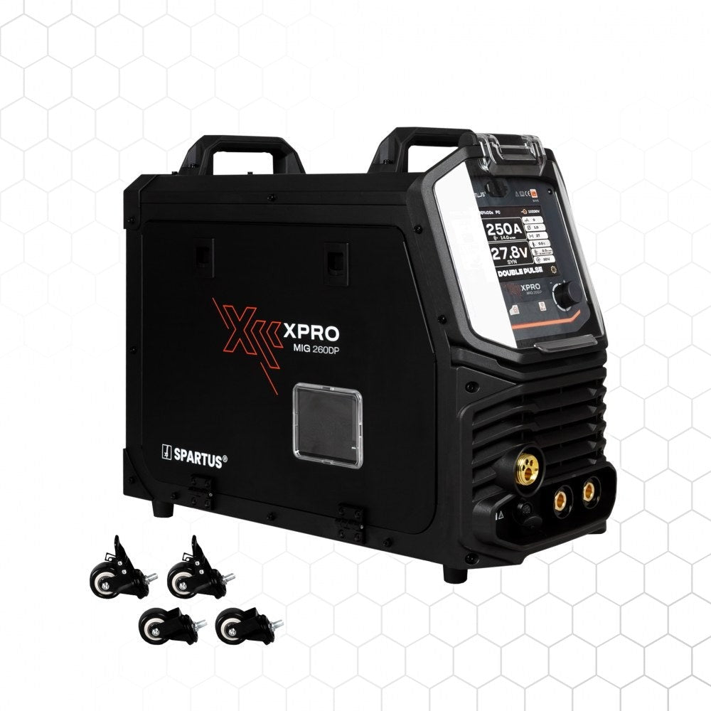XPro MIG 260 DUAL PULSE paketti MIG TIG MMA, MIG/MAG-hitsauskone – kuva 10/15