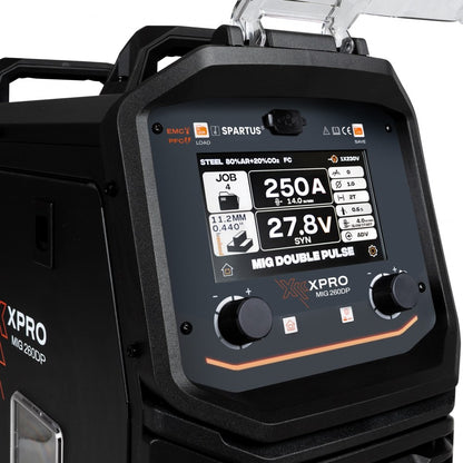 XPro MIG 260 DUAL PULSE paketti MIG TIG MMA, MIG/MAG-hitsauskone – kuva 11/15