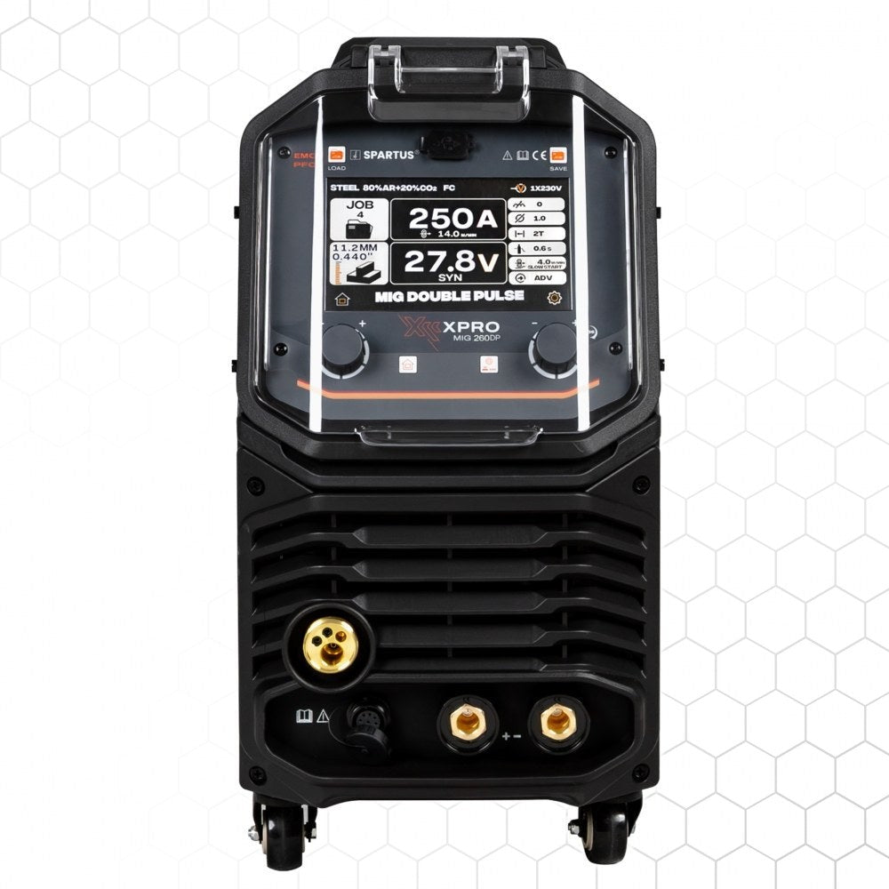 XPro MIG 260 DUAL PULSE paketti MIG TIG MMA, MIG/MAG-hitsauskone – kuva 14/15