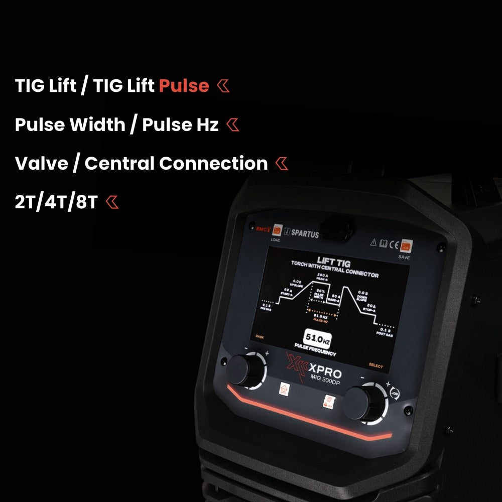XPro MIG 300 DUAL PULSE paketti, MIG/MAG-hitsauskone – kuva 4/15