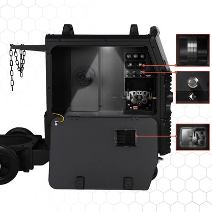 XPro MIG 300 DUAL PULSE paketti, MIG/MAG-hitsauskone – kuva 8/15