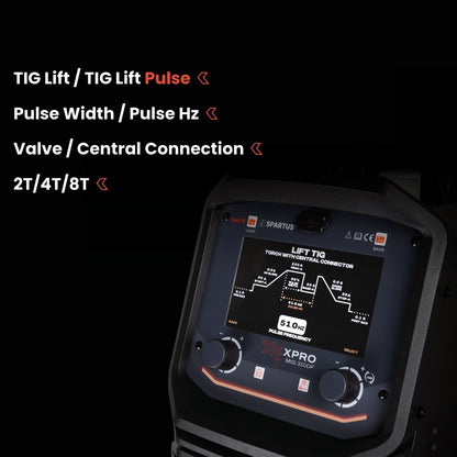 XPro MIG 310 DUAL PULSE paketti MIG TIG MMA, MIG/MAG-hitsauskone – kuva 4/15