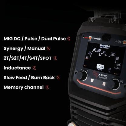 XPro MIG 350 DUAL PULSE paketti, MIG/MAG-hitsauskone – kuva 2/15