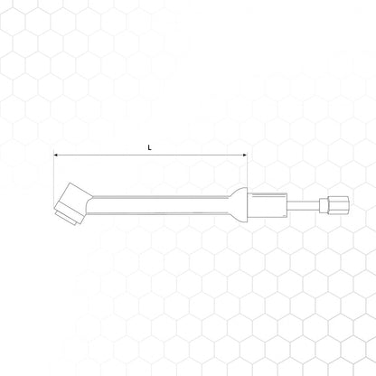 Poltinrunko SP17S lyhyt L=62mm (kaasu) – kuva 3