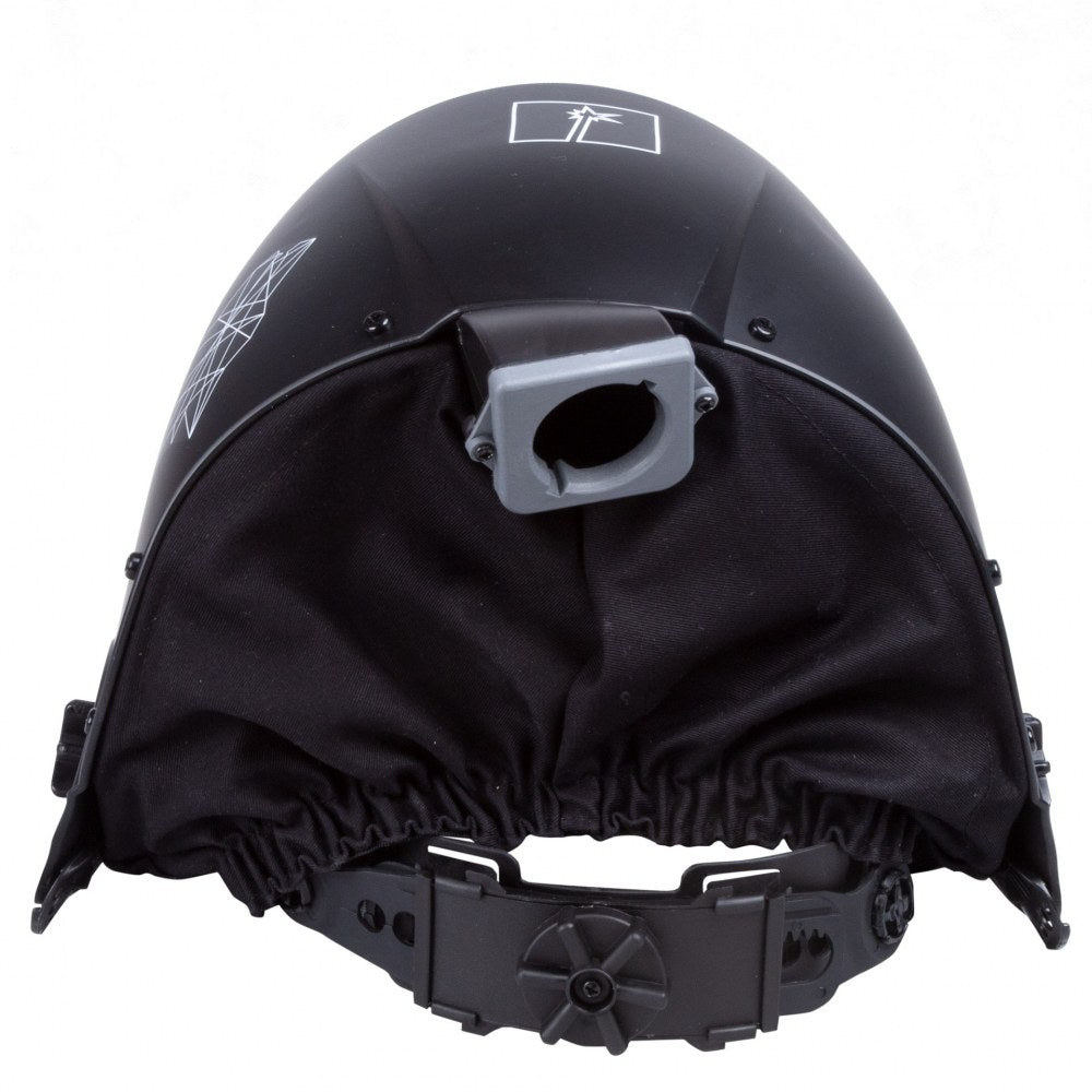 SPARTUS® WOLF grinding helmet with the air supply system