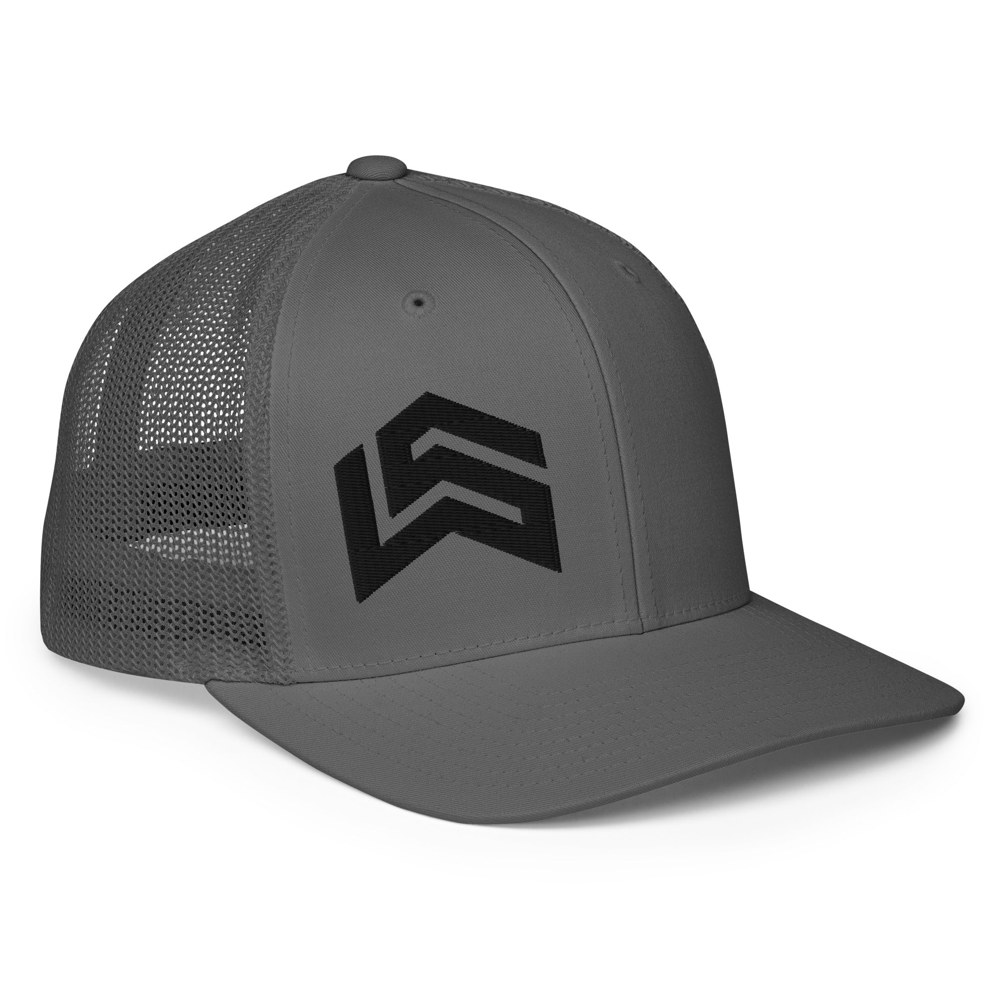 Closed-back trucker cap