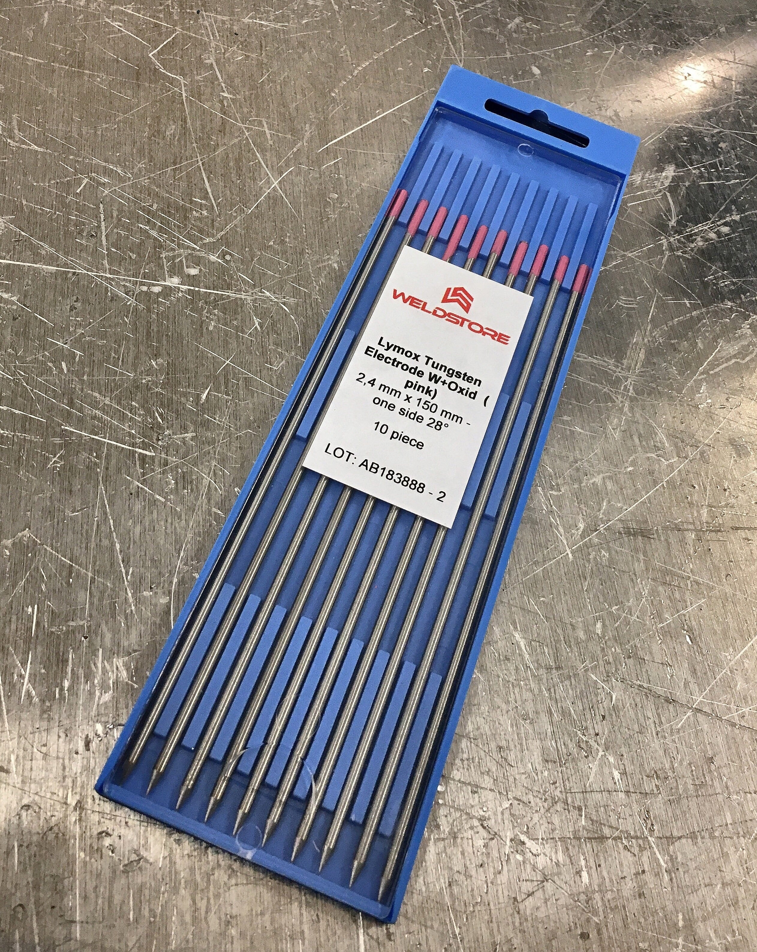 Ws Pink tungsten electrode