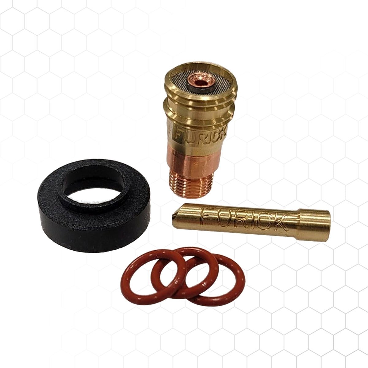 Adapter kit #17, #18, #26, kaasukuppi, sopii WP 17/18/26 -polttimeen – kuva 1/2
