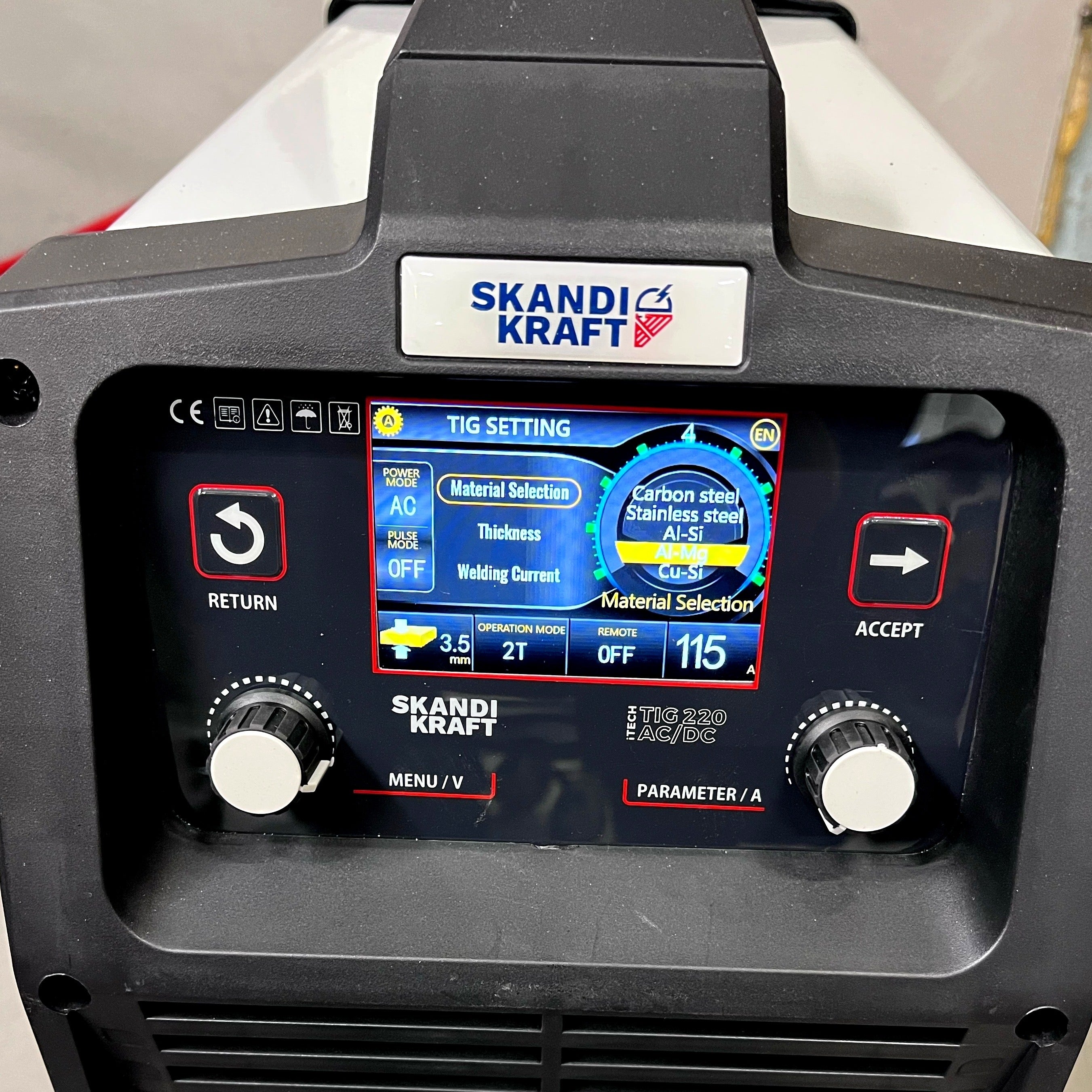 SKANDI KRAFT iTECH TIG 220 ACDC