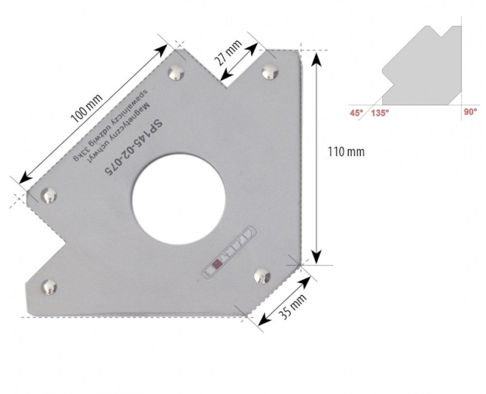 Svetsmagnet 33kg