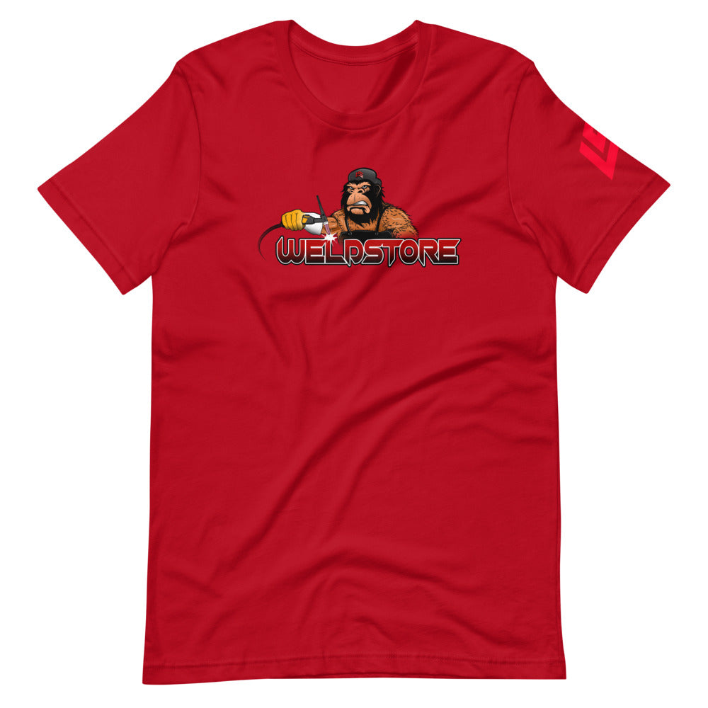 Kortärmad unisex T-shirt